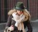 Blake Lively sur le tournage de Gossip Girl, le 1er mars 2010