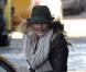 Blake Lively sur le tournage de Gossip Girl, le 1er mars 2010
