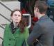 Leighton Meester et un bel inconnu (peut-être son nouvel amour dans GG ) sur le tournage de Gossip Girl, le 1er mars 2010