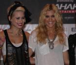 Ashley Roberts et Kimberly Wyatt (ici sur la partie gauche de l\'image) ont décidé de quitter les Pussycat Dolls.