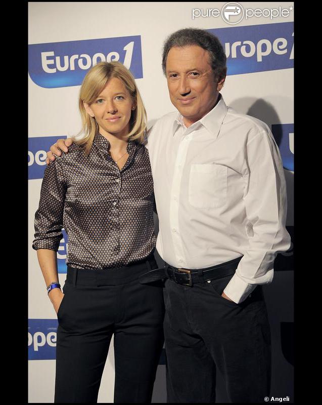 Michel Drucker et Wendy Bouchard 