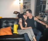 Amy Winehouse et son ex-mari Blake Fielder Civil pris en photo en décembre 2009 dans l'appartement de Blake à Sheffield