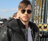 Jared Leto au défilé Dior le 5 mars à Paris.