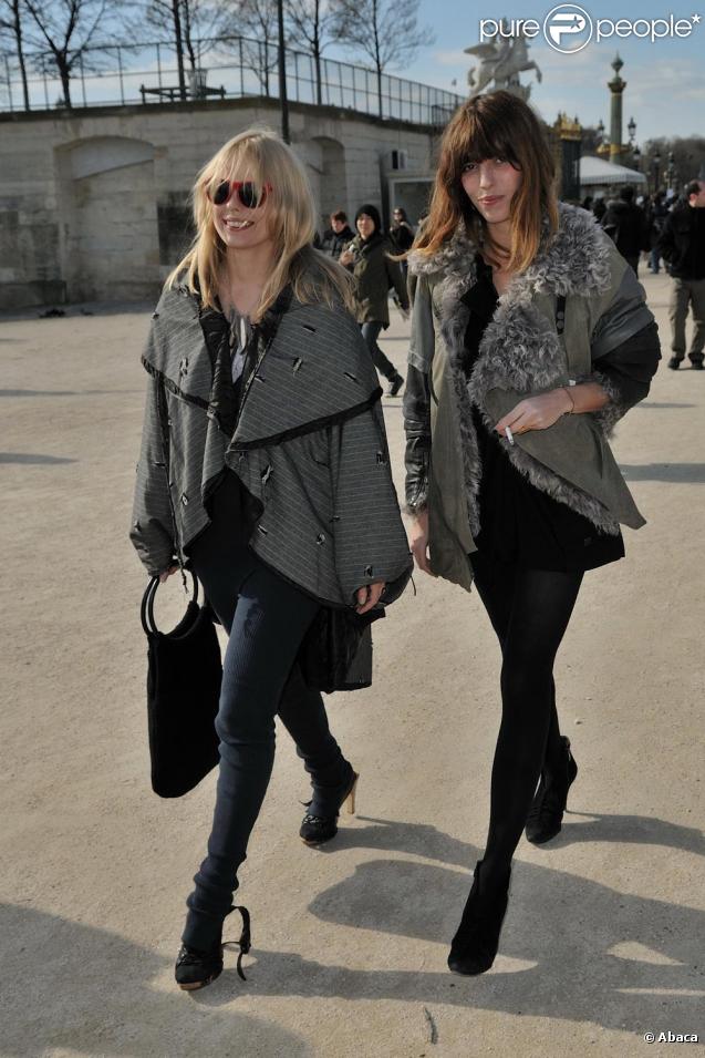 Lou Doillon au défilé Dior
