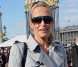 Estelle Lefébure au défilé Dior