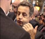Nicolas Sarkozy au salon de l'agricuture de Paris (6 mars 2010)