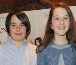 Les enfants du casting, à l'occasion de l'avant-première de  Pièce Montée , au Gaumont Marignan, à Paris, le 9 mars 2010.