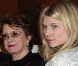 Dominique Lavanant et Clémence Poésy, à l'occasion de l'avant-première de  Pièce Montée , au Gaumont Marignan, à Paris, le 9 mars 2010.