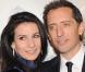 Marie Drucker et Gad Elmaleh, lors de l'avant-première de  La Rafle , qui s'est tenue au Gaumont Champs-Elysées, à Paris, le 8 mars 2010.