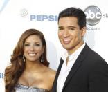 Mario Lopez et son ex girlfriend Eva Longoria en septembre 2009 