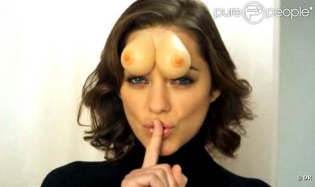 Marion Cotillard prouve qu'elle ne manque pas d'humour !