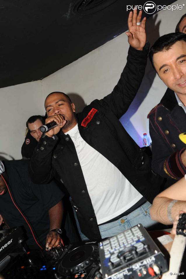 Timbaland fête ses 39 ans au Palais Maillot, à Paris, le 12 mars 2010 !
