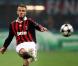 David Beckham avec l'AC Milan en février 2010