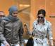 David et Victoria Beckham font du shopping à Milan en janvier 2010 