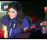 Laetitia Milot invitée au 6/9 d'NRJ, le 16 mars 2010. 