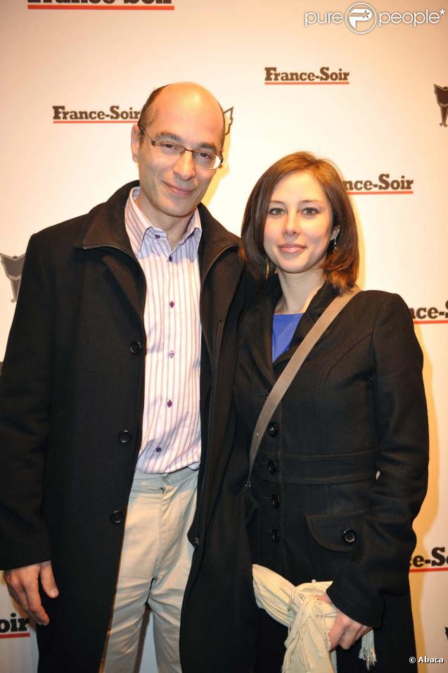 Bernard Werber à la fête pour la nouvelle formule de  France Soir ,  Paris, le 16 mars 2010 !