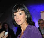 Mathilda May à la fête pour la nouvelle formule de  France Soir ,  Paris, le 16 mars 2010 !