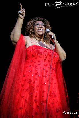 Aretha Franklin en concert au Seminole Hard Rock Hotel and Casino, à Hollywood en Floride, le 16 mars 2010 !