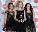Sarah Jessica Parker, Cynthia Nixon et Kristin Davis, à l'occasion de la soirée de clôture du ShoWest, dans l'enceinte du Paris Hotel and Casino de Las Vegas, le 18 mars 2010.