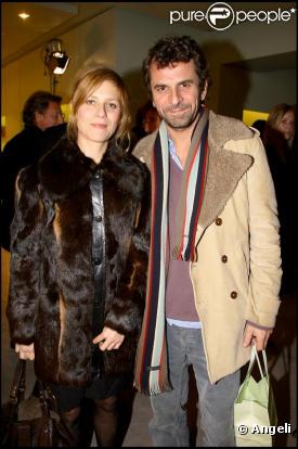 Marina Foïs et son compagnon Eric Lartigau