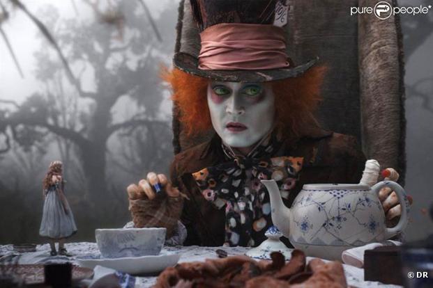 Des images d' Alice au Pays des Merveilles , de Tim Burton, en salles depuis le 24 mars 2010.