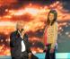 Didier Barbelivien et Tatiana sur le plateau de Vivement Dimanche (28 mars 2010)