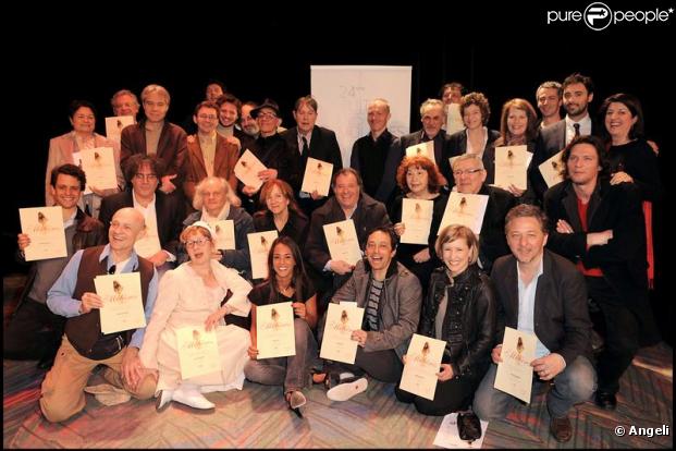 Les nominés de la cérémonie des Molières 2010