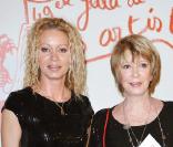 Raphaëlle Ricci et sa mère Alice Dona pour le Gala de l\'Union des Artistes au Cirque d\'Hiver Bouglione le 29   mars 2010