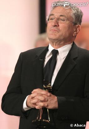 Robert de Niro lors récompensé à Berlin le mois dernier pour l'ensemble de sa carrière