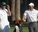 Tiger Woods effectue son retour à la compétition au Masters d'Augusta, du 8 au 11 avril 2010. Le 5 avril, il est apparu sur le practice pour s'entraîner...