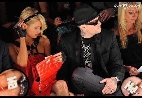 Les bagues de Paris Hilton et Benji Madden