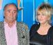 Mylène Demongeot et Claude Brasseur, à l'occasion de l'avant-première de Camping 2 , au Gaumont Opéra, à Paris, le 13 avril 2010.