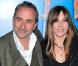 Antoine Duléry et Mathilde Seigner, à l'occasion de l'avant-première de Camping 2 , au Gaumont Opéra, à Paris, le 13 avril 2010.