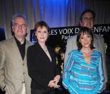 Dorothée, jacky, Ariane et Patrick Simpso-Jones 