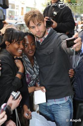 Chace Crawford à Londres le 17 avril 2010