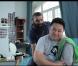 Sébastien Chabal rencontre Anh Phan pour les journées du recyclage Orange