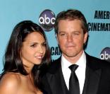 Matt Damon et son épouse Luciana