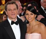 Matt Damon et son épouse Luciana