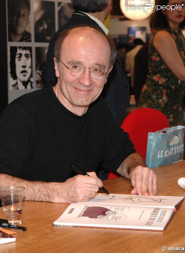 Philippe Geluck présente 'La Marque du chat' au Salon du livre