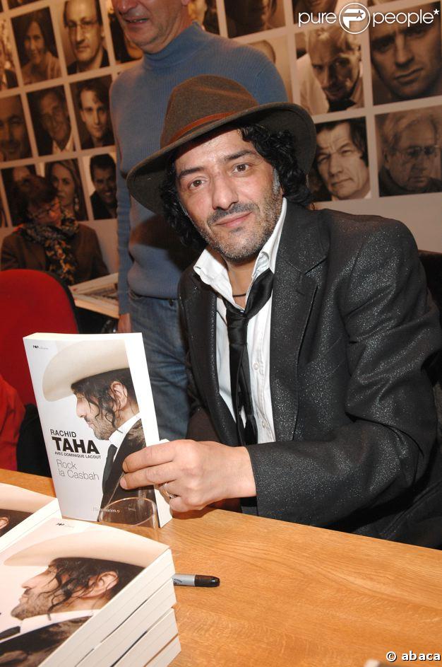 Rachid Taha présente son autobiographie 'Rock la Casbah' au Salon du livre