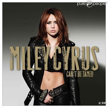 Miley Cyrus lève le voile sur la pochette de  Can't be tamed , son troisième album (hors  Hannah Montana ) à paraître le 21 juin prochain.