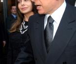 Silvio Berlusconi et son épouse