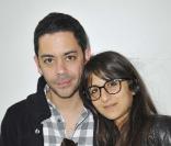 Manu Payet et Géraldine Nakache participent au brunch au profit de l'opération Entrée Payante contre l'homophobie, à Paris, le 9 mai 2010 !
