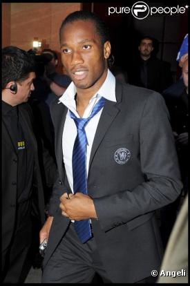 Didier Drogba, samedi 15 mai, après la victoire de son club Chelsea, contre l'équipe de Portsmouth (1-0) en finale de la FA Cup 2010.