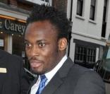 Michael Essien, samedi 15 mai, après la victoire de son club Chelsea,  contre l'équipe de Portsmouth (1-0) en finale de la FA Cup 2010.