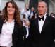 Laure Manaudou et Frédérick Bousquet à Cannes lors de la montée des marches du film La Princesse de Montpensier. Le 16 mai 2010.