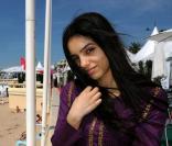 Hafsia Herzi présente Les Secrets à Cannes le 17 mai 2010