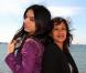 Hafsia Herzi et la réalisatrice Raja Amari présentent Les Secrets à Cannes le 17 mai 2010