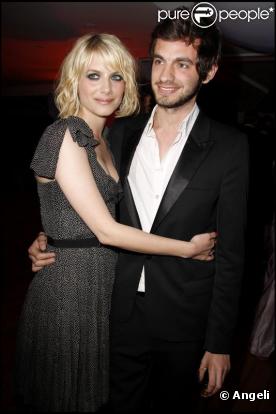  Mélanie Laurent et son frère Mathieu lors du dîner Dior au Cap d'Antibes, le 21 mai 2010 