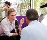 Julie Gayet était en 2010 la présidente du Prix France Culture pour le Cinéma 